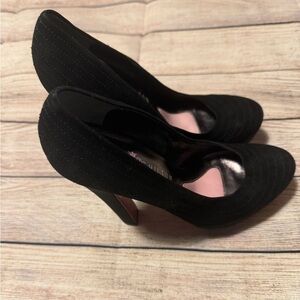 Paris Hilton suede heels